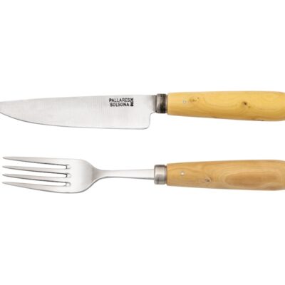 Pallarès matbestick Buxbom set om 2