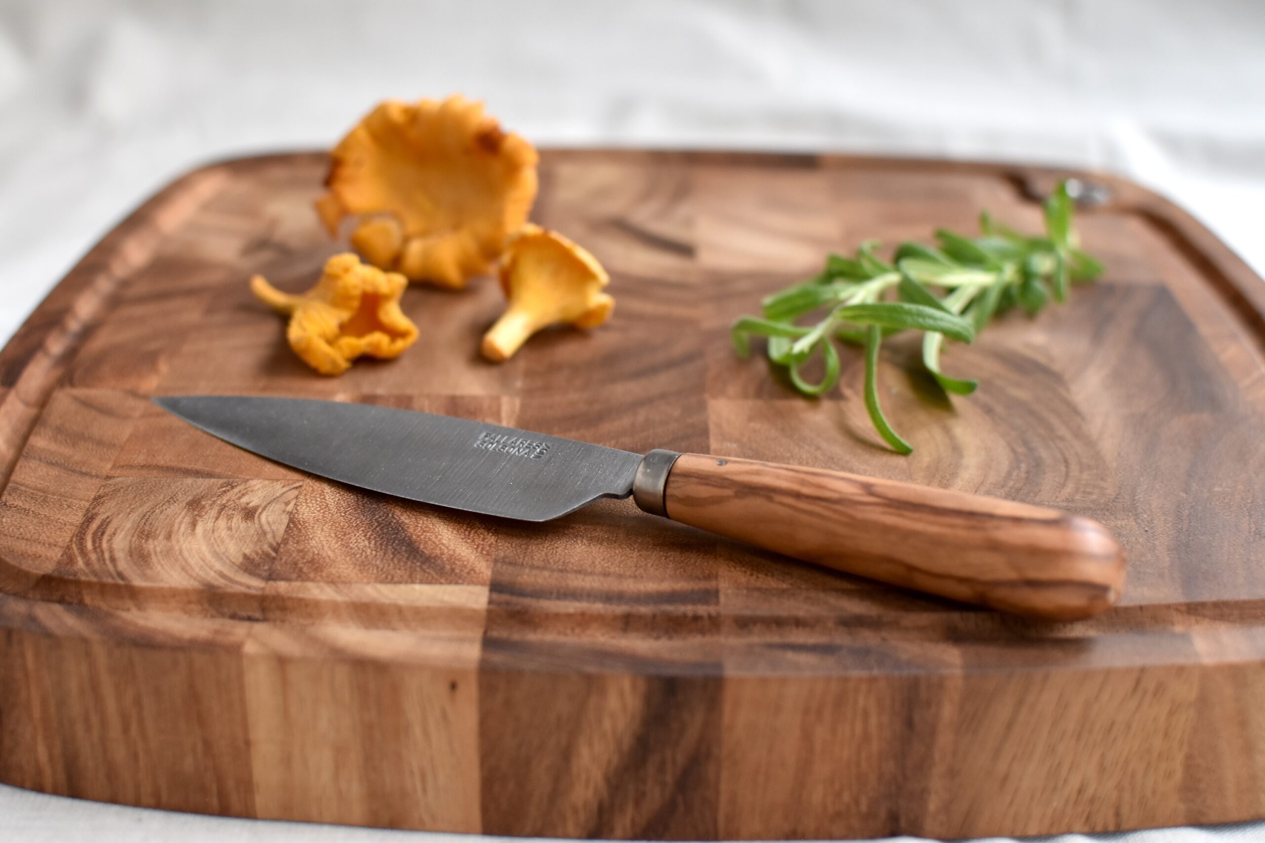 Pallarès traditionell kökskniv rostfri 13 cm - Oliv - Bild 2