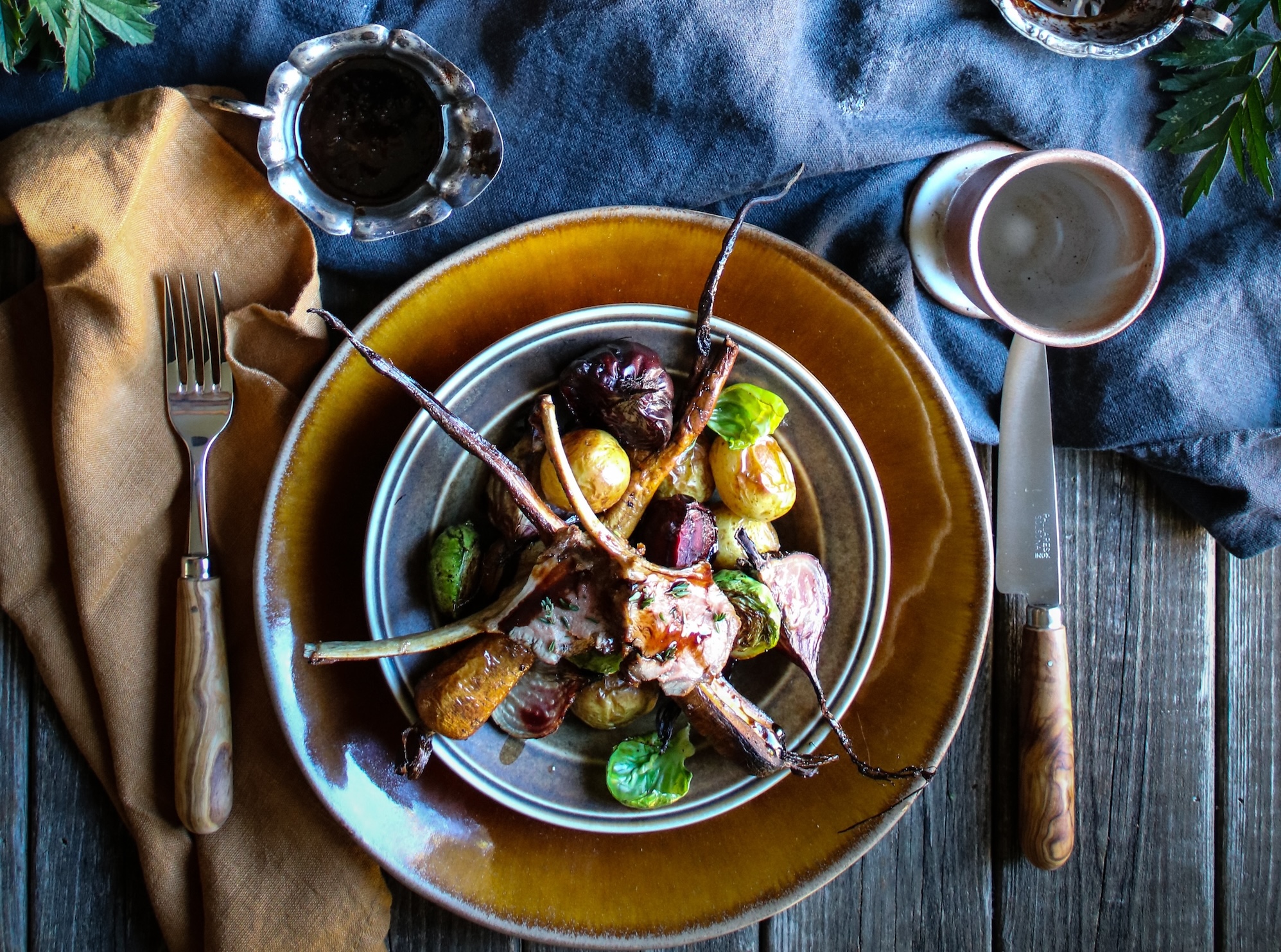 Pallarès matbestick Oliv set om 2 - Bild 3