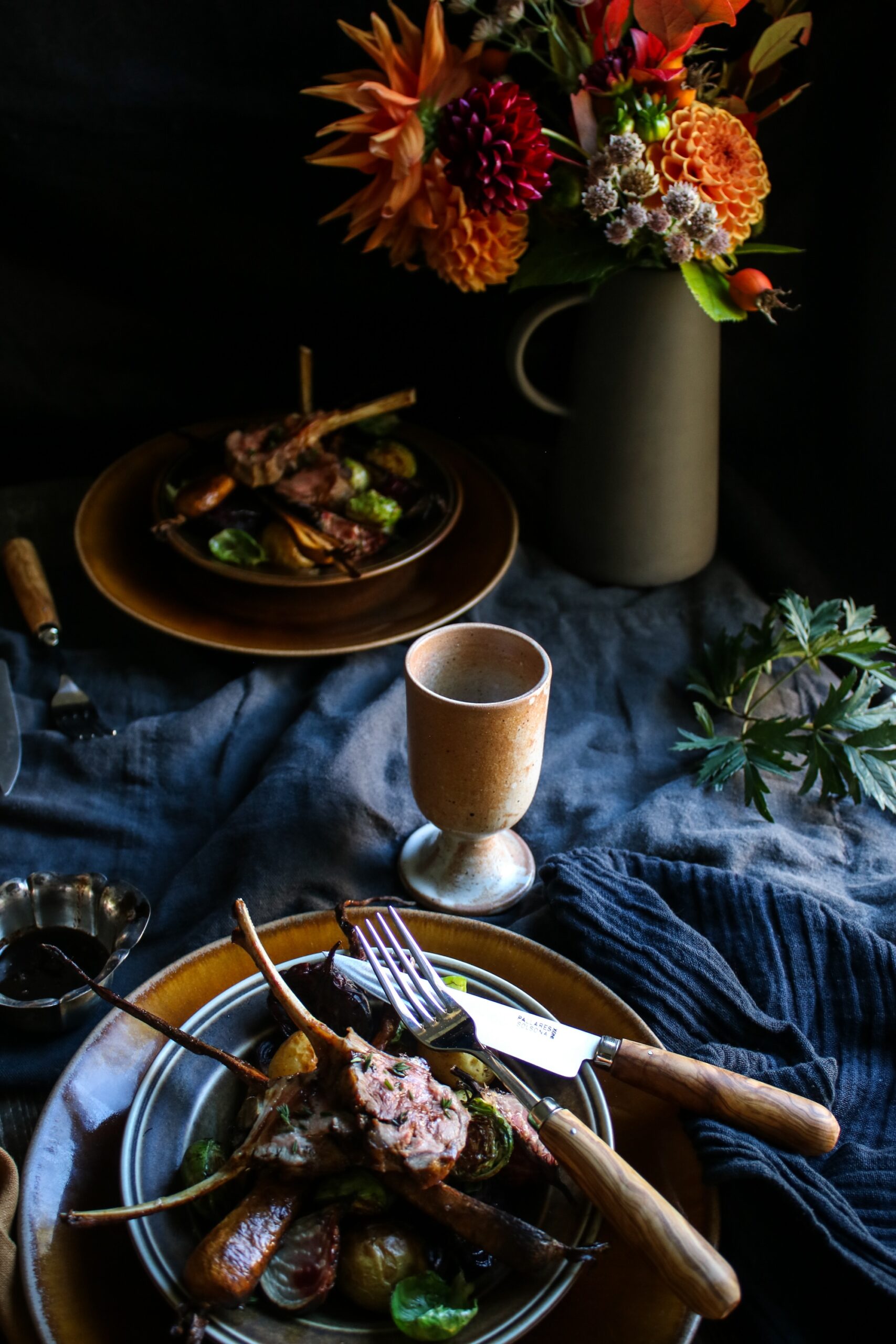 Pallarès matbestick Oliv set om 2 - Bild 4